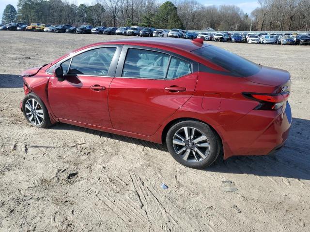 3N1CN8EV4ML926057 - 2022 NISSAN VERSA SV RED photo 2