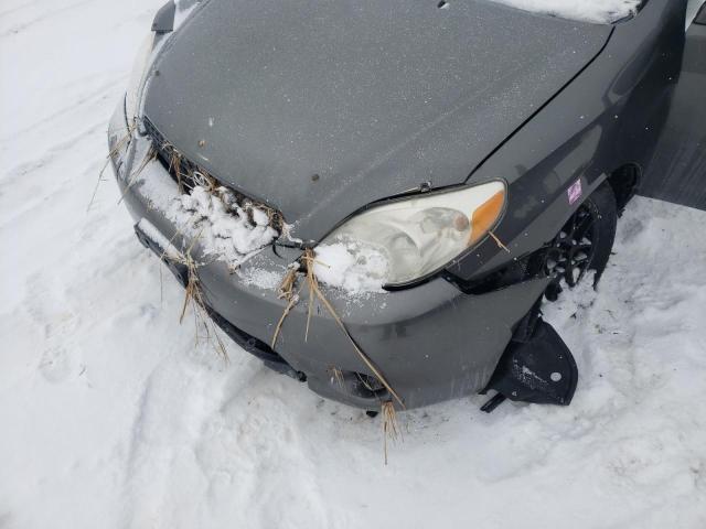 2T1KR32E07C664243 - 2007 TOYOTA COROLLA MA XR GRAY photo 12