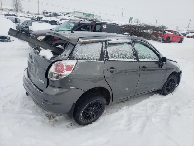 2T1KR32E07C664243 - 2007 TOYOTA COROLLA MA XR GRAY photo 3