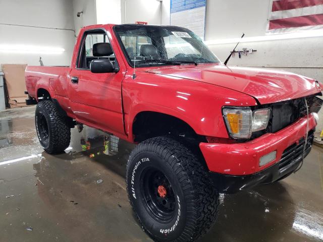 JT4RN01P6K4003243 - 1989 TOYOTA PICKUP 1/2 TON SHORT WHEELBASE DLX RED photo 4