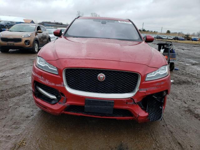 SADCL2FX1JA255664 - 2018 JAGUAR F-PACE R - SPORT RED photo 5