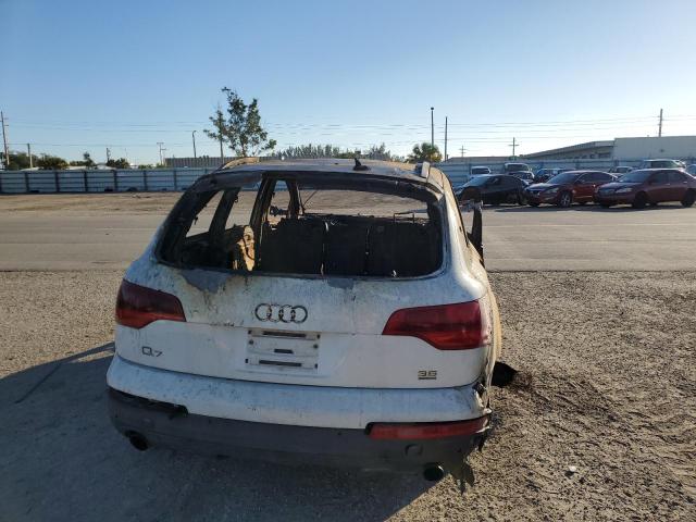 WA1AY74L49D020956 - 2009 AUDI Q7 3.6 QUATTRO WHITE photo 6