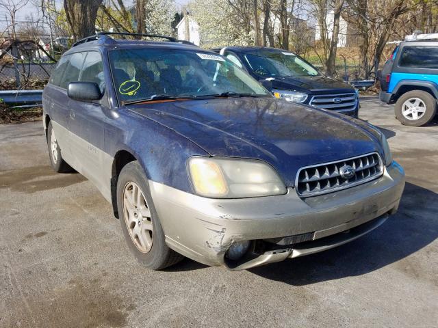 4S3BH675X47640087 - 2004 SUBARU LEGACY OUTBACK AWP  照片 1