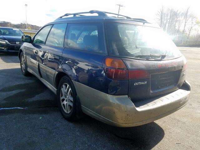 4S3BH675X47640087 - 2004 SUBARU LEGACY OUTBACK AWP  photo 3