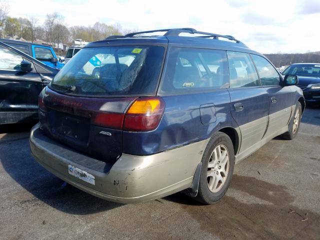 4S3BH675X47640087 - 2004 SUBARU LEGACY OUTBACK AWP  照片 4