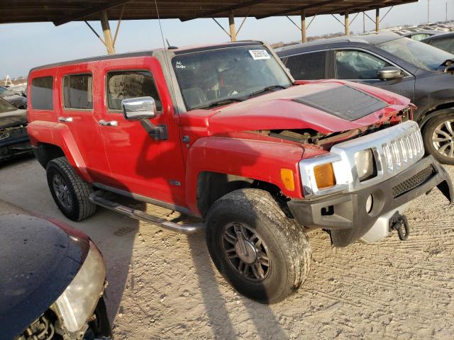 5GTEN13L488113992 - 2008 HUMMER H3 ALPHA RED photo 4