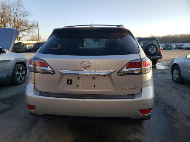 2T2BK1BAXDC181694 - 2013 LEXUS RX 350 BASE SILVER photo 6