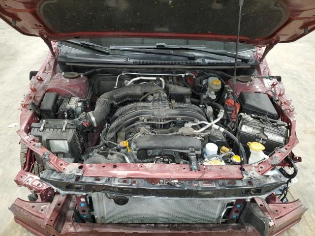 JF2GTABC1JH297125 - 2018 SUBARU CROSSTREK PREMIUM 勃艮第红 照片 12
