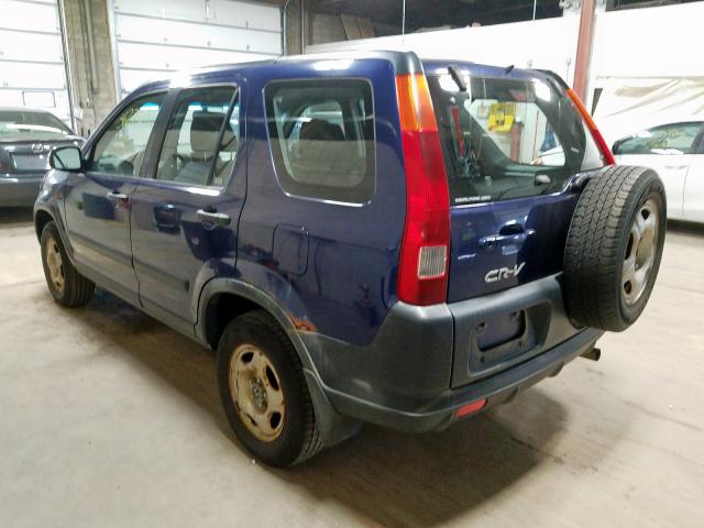 JHLRD77453C021610 - 2003 HONDA CR-V LX  photo 3