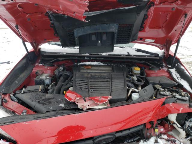 JF1VA1E63H9832001 - 2017 SUBARU WRX PREMIUM RED photo 11