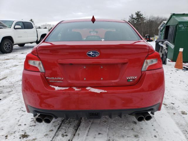 JF1VA1E63H9832001 - 2017 SUBARU WRX PREMIUM RED photo 6