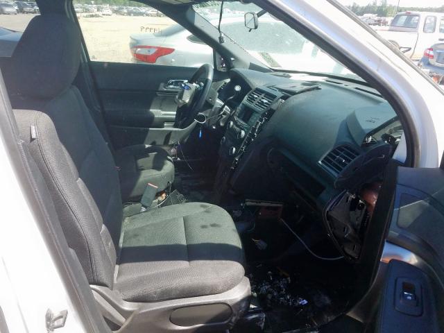 1FM5K8AR9HGD59101 - 2017 FORD EXPLORER POLICE INTERCEPTOR  photo 5