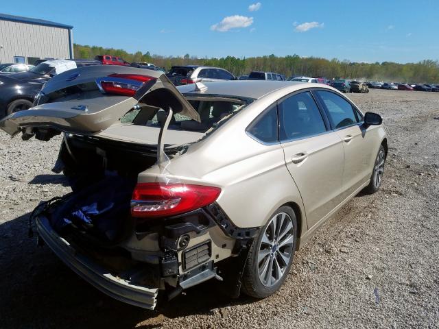 3FA6P0T93KR237722 - 2019 FORD FUSION SE  photo 4