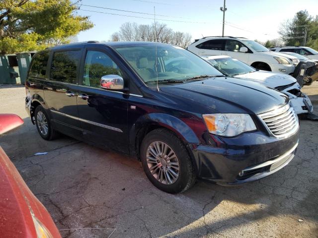 2C4RC1CG6ER224450 - 2014 CHRYSLER TOWN & COU TOURING L BLUE photo 4