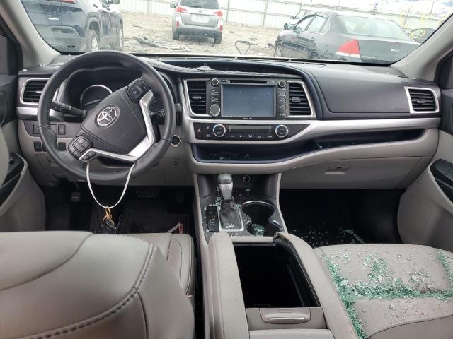 5TDJKRFH2FS121165 - 2015 TOYOTA HIGHLANDER XLE 白色 照片 8