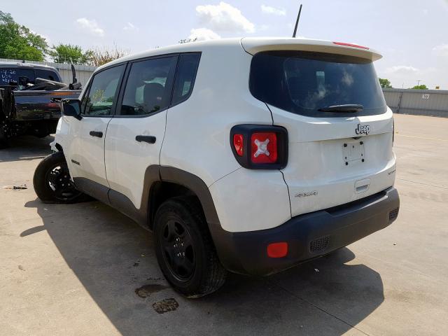 ZACCJBAB6JPH28889 - 2018 JEEP RENEGADE SPORT  photo 3