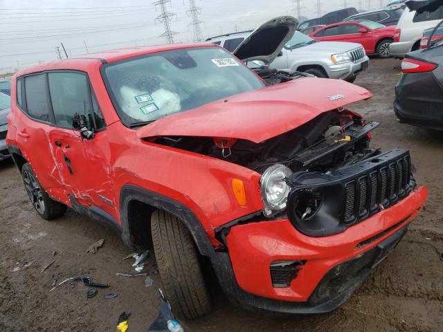 ZACNJDAB5MPM11000 - 2021 JEEP RENEGADE SPORT Կարմիր լուսանկար 4