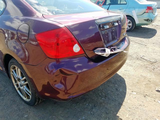JTKDE177860087059 - 2006 TOYOTA SCION TC  ფოტო 9