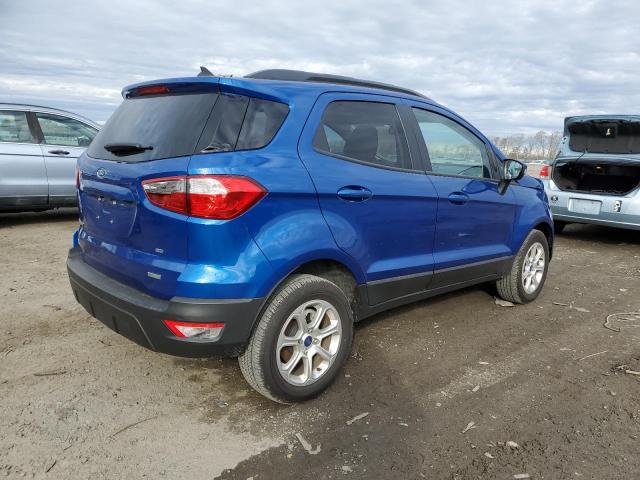 MAJ3S2GE7LC386686 - 2020 FORD ECOSPORT SE BLUE photo 3