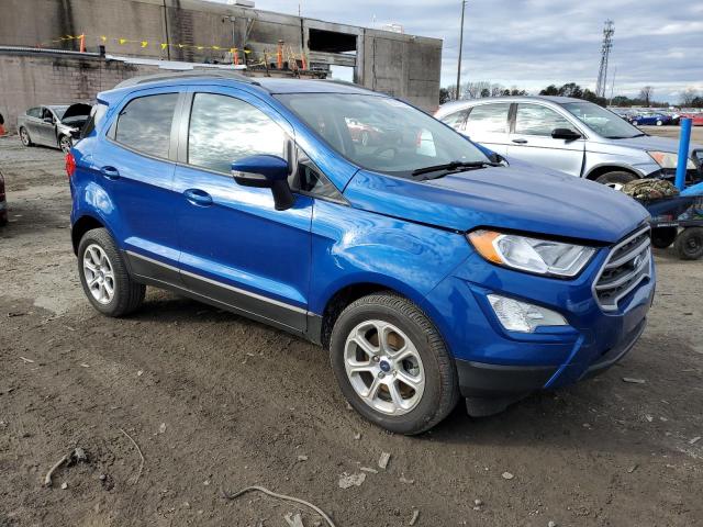 MAJ3S2GE7LC386686 - 2020 FORD ECOSPORT SE BLUE photo 4