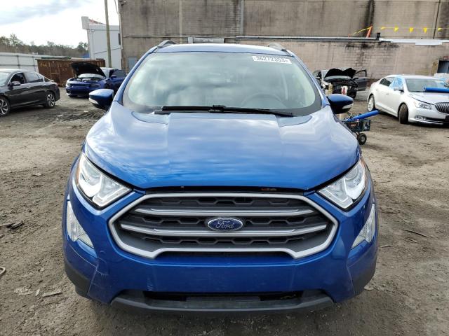 MAJ3S2GE7LC386686 - 2020 FORD ECOSPORT SE BLUE photo 5