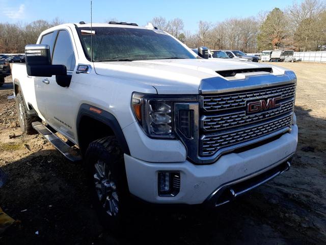 1GT49REY8MF120240 - 2021 GMC SIERRA K2500 DENALI WHITE photo 4