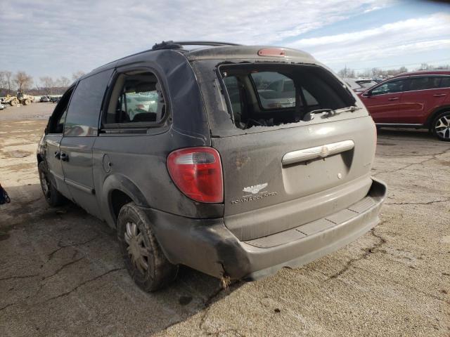 2A4GP54L96R906409 - 2006 CHRYSLER TOWN & COU TOURING შავი ფოტო 2