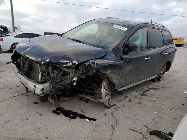 5N1AR2MN3DC680715 - 2013 NISSAN PATHFINDER S BLACK photo 1