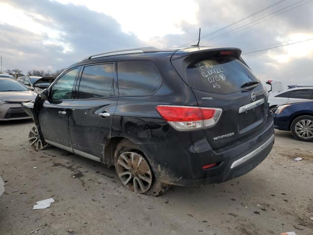 5N1AR2MN3DC680715 - 2013 NISSAN PATHFINDER S BLACK photo 2
