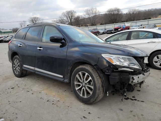 5N1AR2MN3DC680715 - 2013 NISSAN PATHFINDER S BLACK photo 4