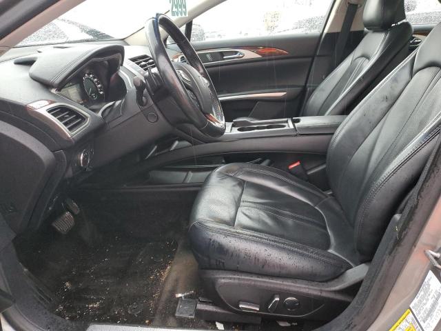 3LN6L2J94GR617529 - 2016 LINCOLN MKZ SILVER photo 7