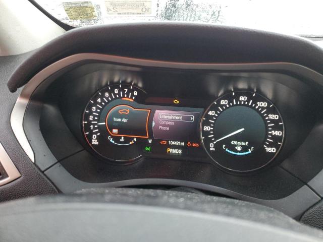 3LN6L2J94GR617529 - 2016 LINCOLN MKZ SILVER photo 9