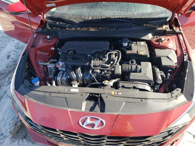 KMHLP4AGXNU355846 - 2022 HYUNDAI ELANTRA LIMITED RED photo 11