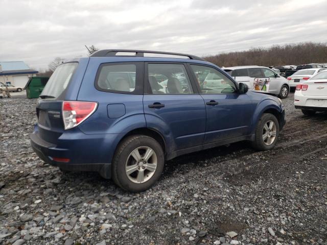 JF2SHABC9DH418614 - 2013 SUBARU FORESTER 2.5X BLUE photo 3