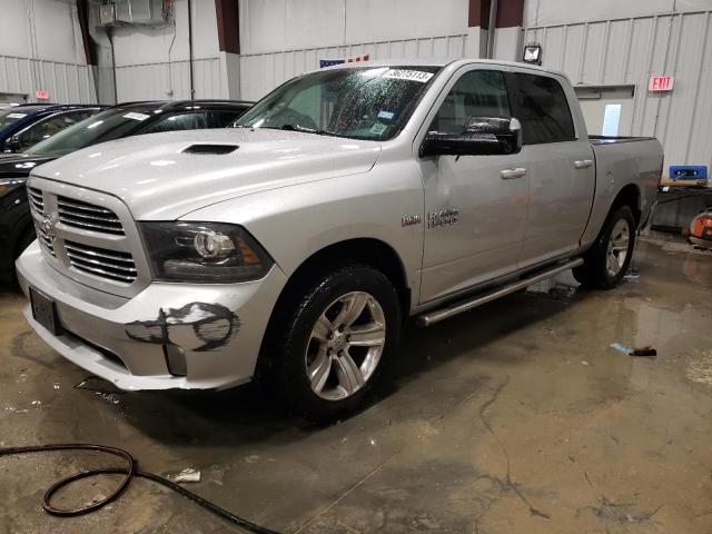 1C6RR7MTXES111071 - 2014 RAM 1500 SPORT SILVER photo 1