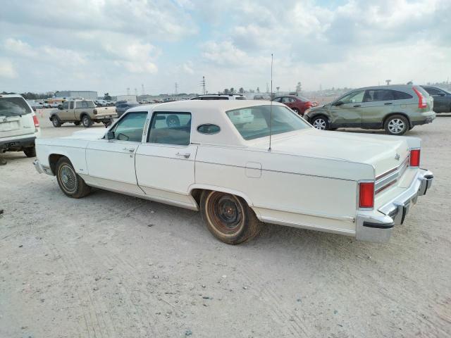 9Y82S650262 - 1979 LINCOLN CONTINENTA WHITE photo 2