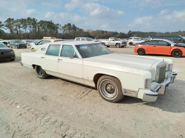 9Y82S650262 - 1979 LINCOLN CONTINENTA WHITE photo 4