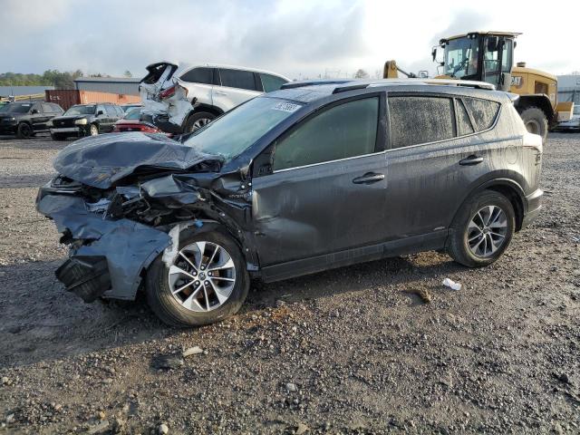 JTMRJREV0GD036528 - 2016 TOYOTA RAV4 HV XLE GRAY photo 1