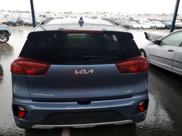 KNDCC3LC2N5546563 - 2022 KIA NIRO TOURING SPECIAL EDITION BLUE photo 6