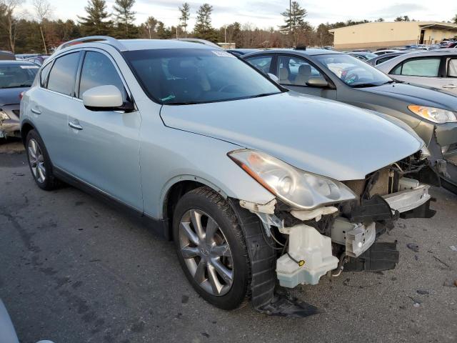 JN1AJ0HR1BM852196 - 2011 INFINITI EX35 BASE BLUE photo 4