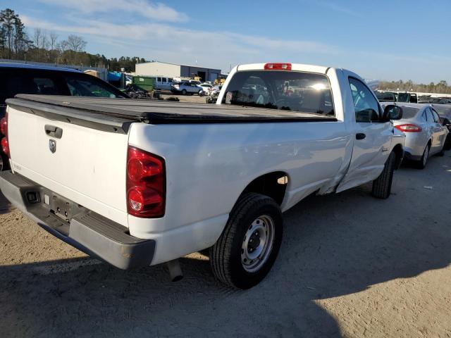 1D7HA16K48J117137 - 2008 DODGE RAM 1500 ST WHITE photo 3