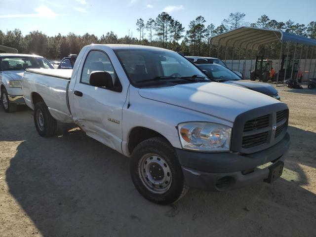 1D7HA16K48J117137 - 2008 DODGE RAM 1500 ST WHITE photo 4