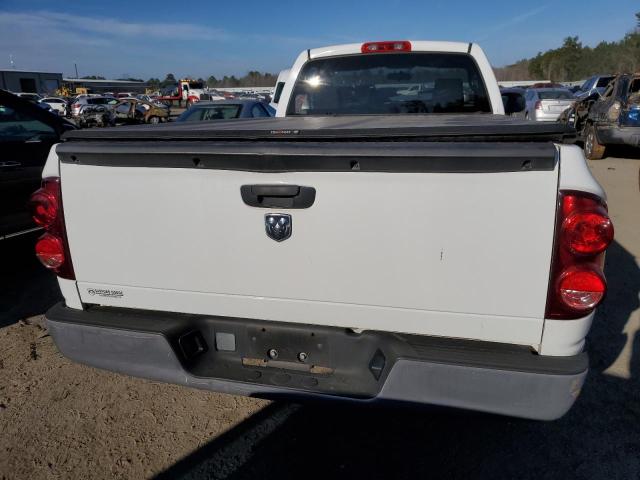 1D7HA16K48J117137 - 2008 DODGE RAM 1500 ST WHITE photo 6