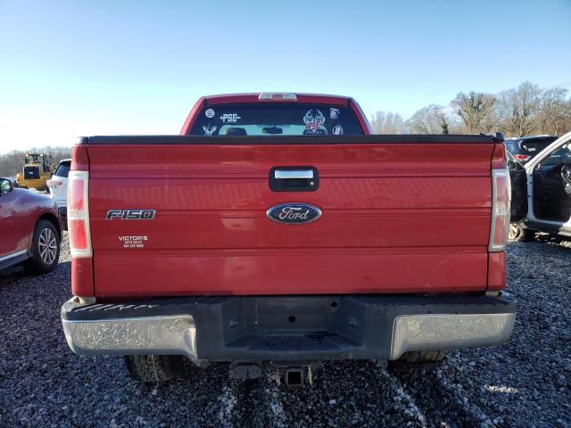 1FTRX148X9FA99347 - 2009 FORD F150 SUPER CAB MAROON photo 6