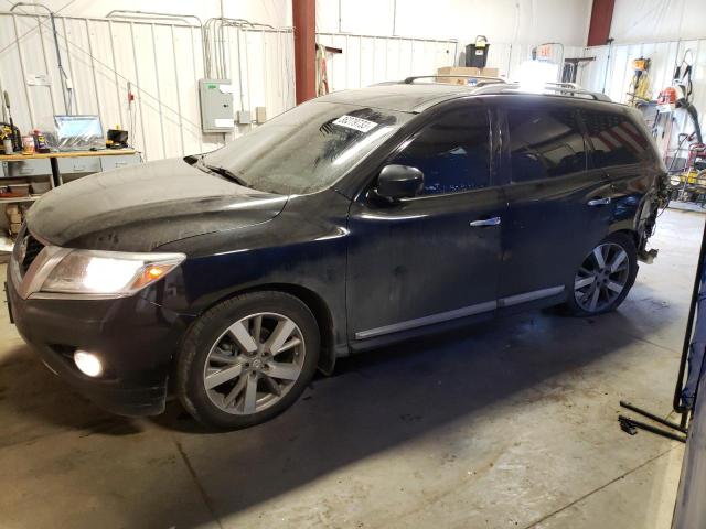 5N1AR2MM6GC619371 - 2016 NISSAN PATHFINDER S BLACK photo 1