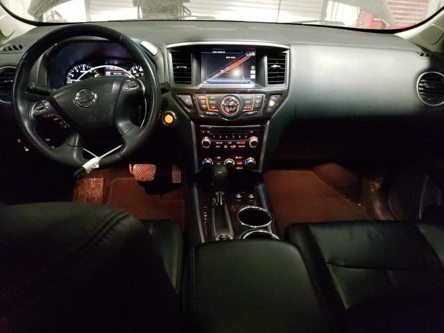 5N1AR2MM6GC619371 - 2016 NISSAN PATHFINDER S BLACK photo 8