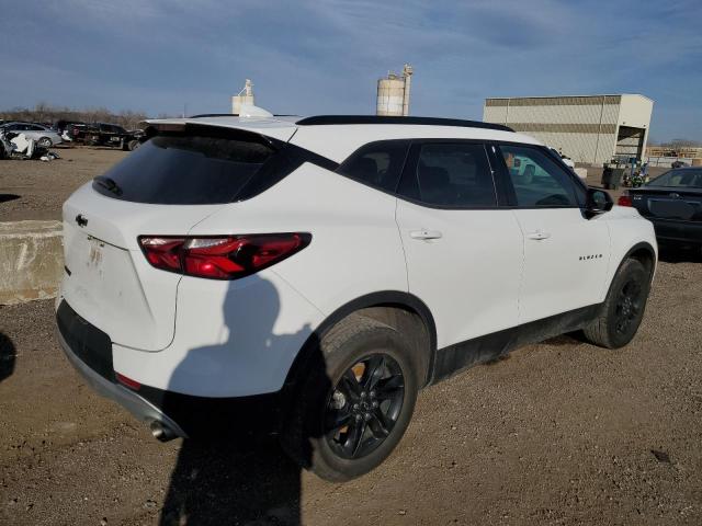 3GNKBBRA1MS501754 - 2021 CHEVROLET BLAZER 1LT WHITE photo 3