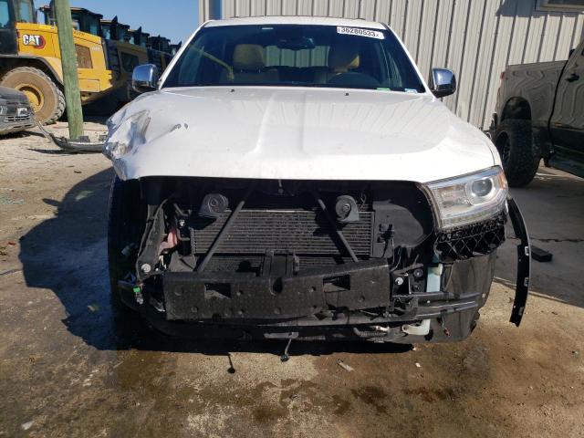 1C4RDHEG5FC888445 - 2015 DODGE DURANGO CITADEL WHITE photo 5