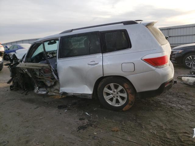 5TDBK3EH7CS144682 - 2012 TOYOTA HIGHLANDER BASE Күміс фото 2