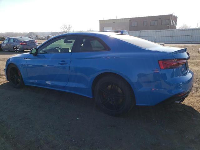 WAUR4AF50LA010706 - 2020 AUDI S5 PRESTIGE BLUE photo 2